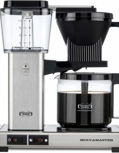 Moccamaster borstat silver
